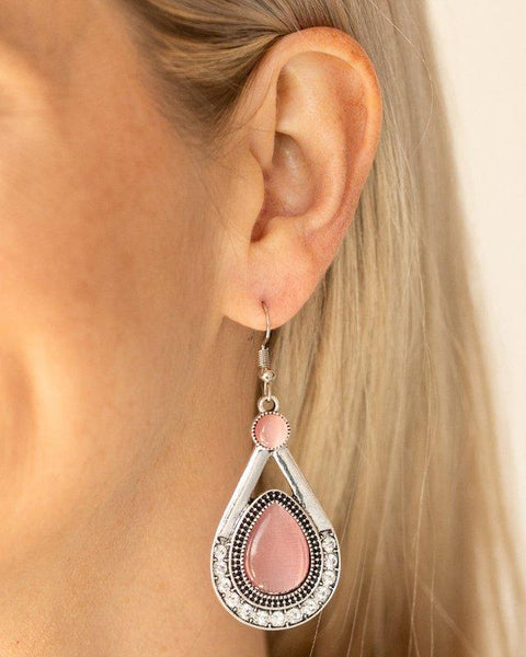 Pro Glow ~ Pink Earrings