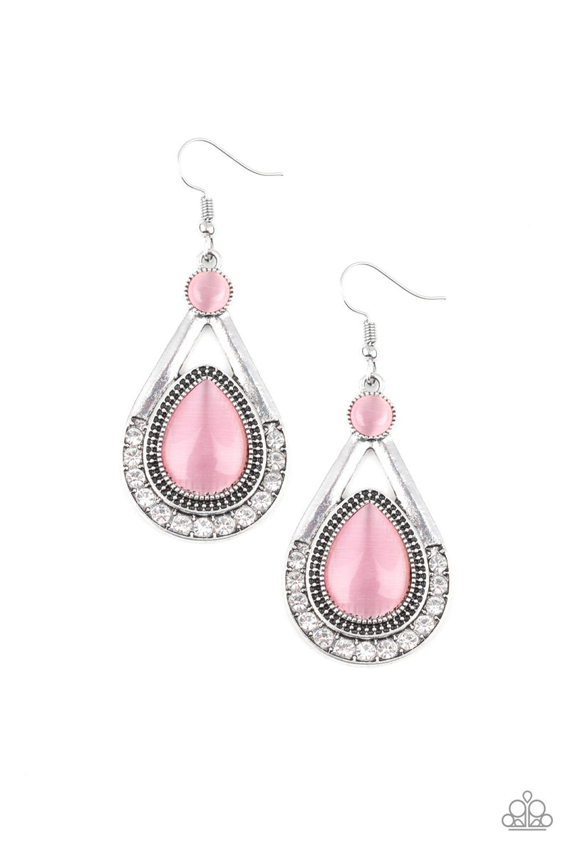 Pro Glow ~ Pink Earrings