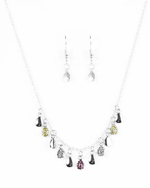 Radiant Rainstorms ~ Multi Necklace