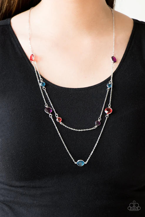 Raise Your Glass ~ Multi Necklace