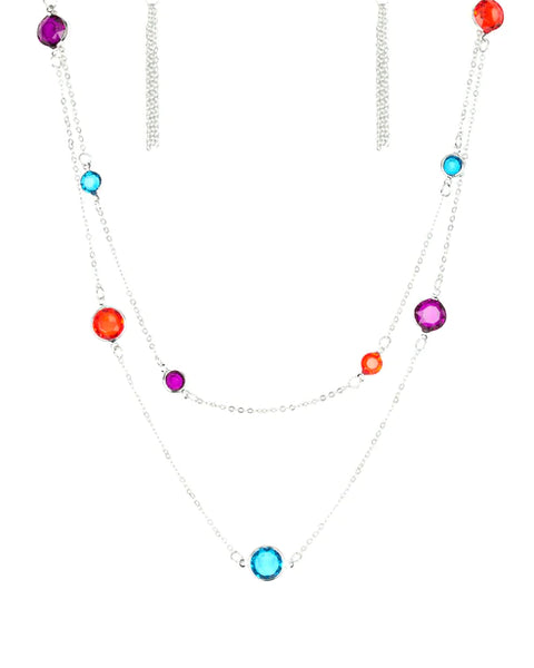 Raise Your Glass ~ Multi Necklace