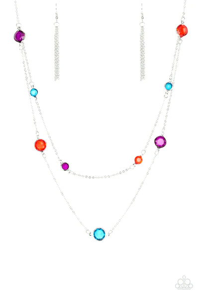 Raise Your Glass ~ Multi Necklace