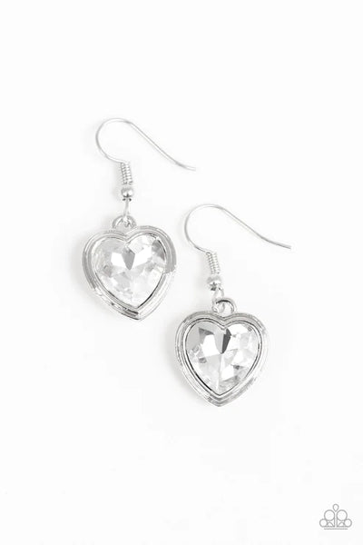 Real Romance ~ White Earrings