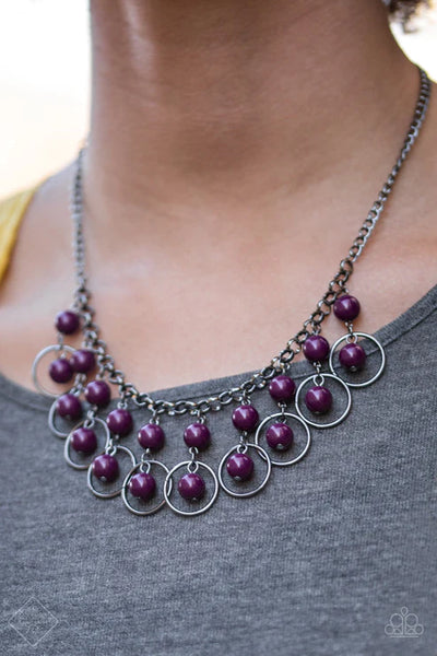 Really Rococo ~ Purple Necklace