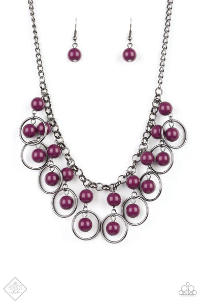 Really Rococo ~ Purple Necklace