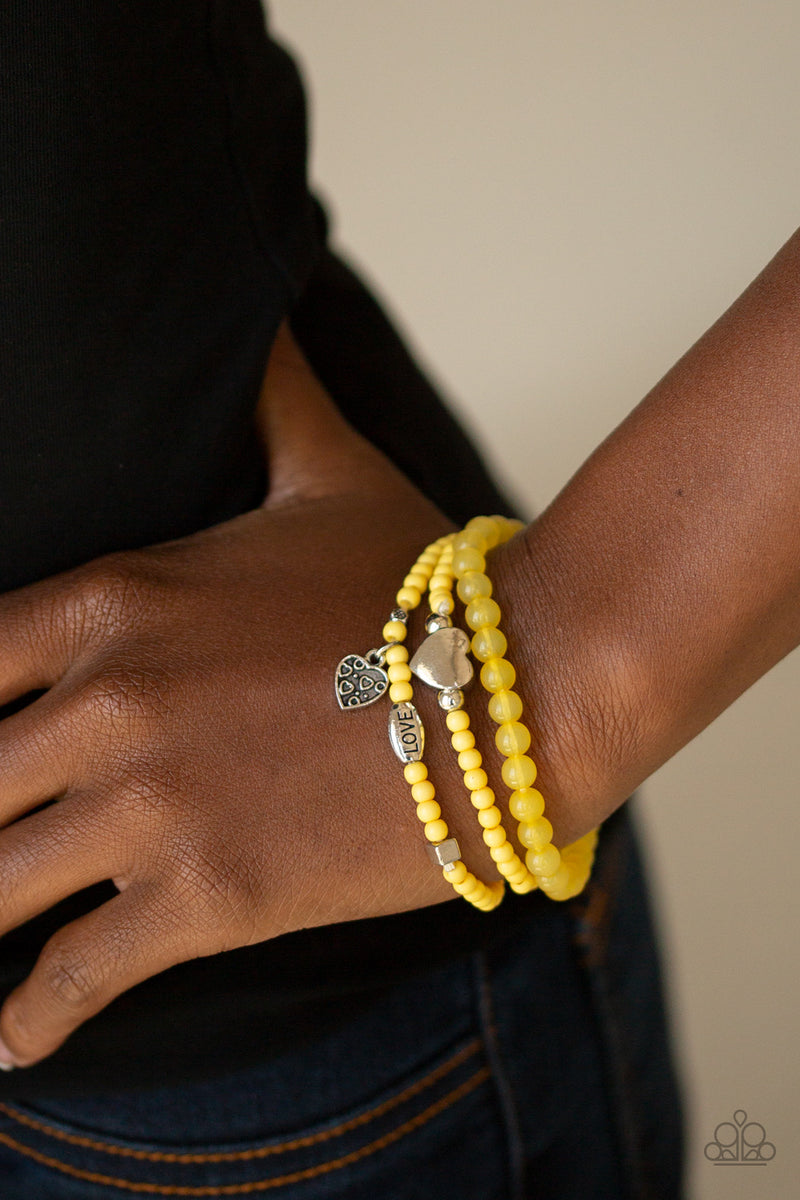 Really Romantic ~ Yellow Bracelet