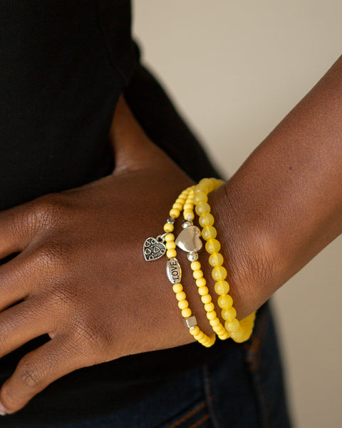 Really Romantic ~ Yellow Bracelet