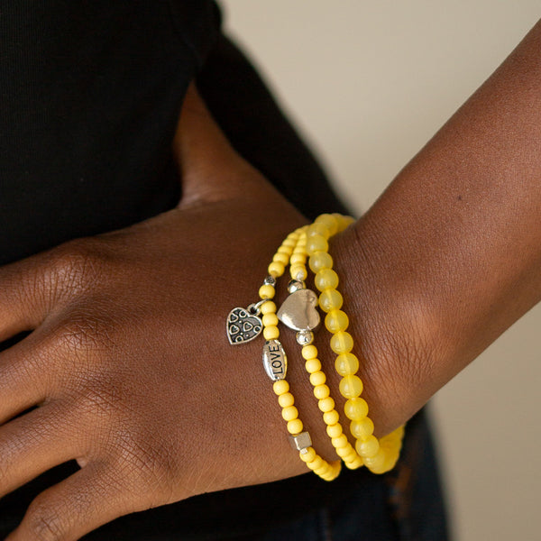 Really Romantic ~ Yellow Bracelet