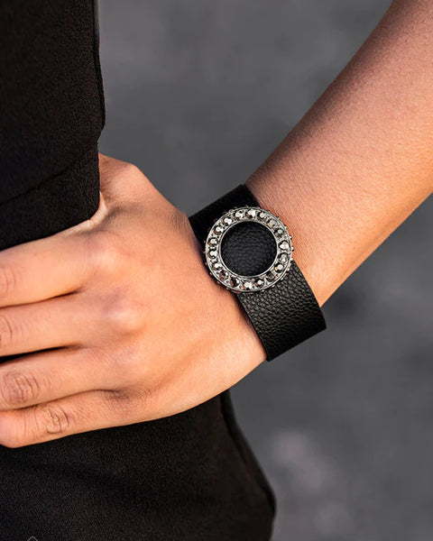 Rebel Razzle ~ Black Urban Bracelet