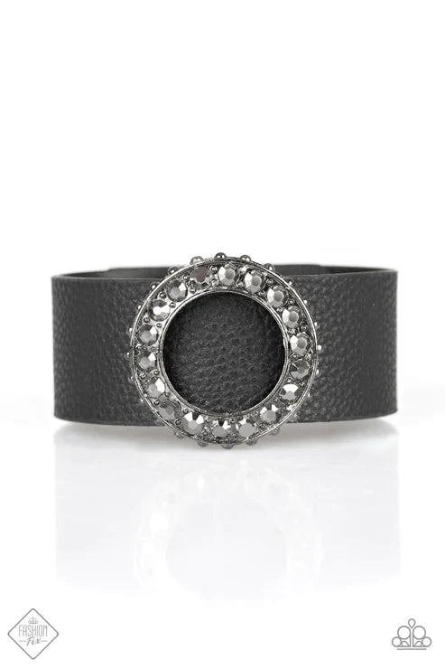 Rebel Razzle ~ Black Urban Bracelet