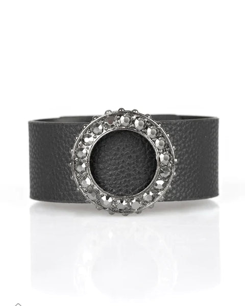 Rebel Razzle ~ Black Urban Bracelet