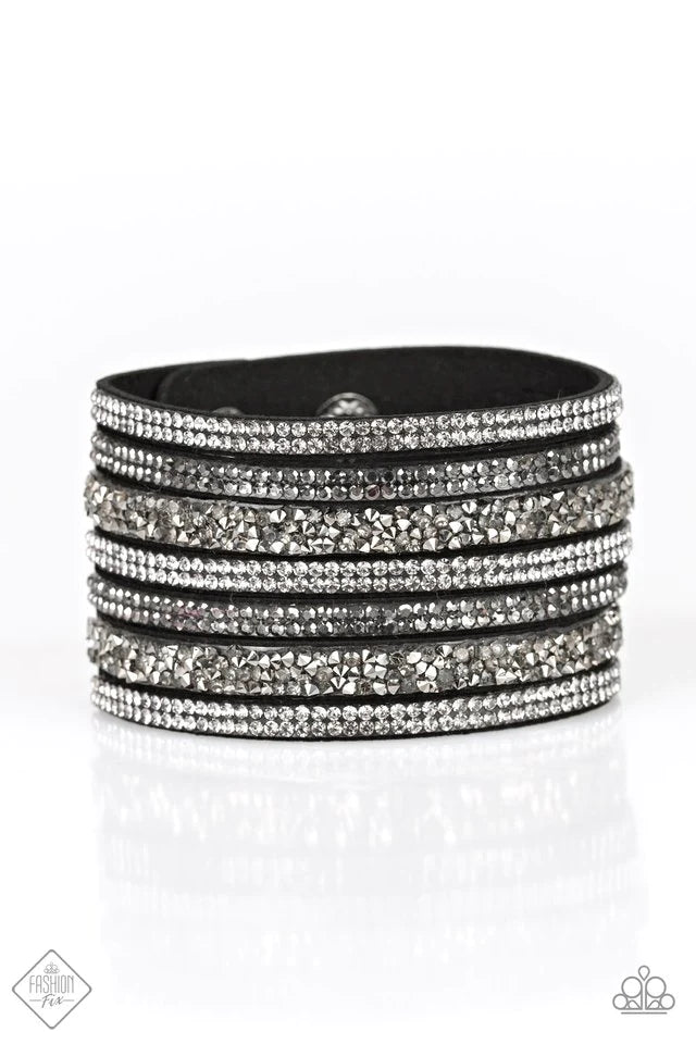 Rebellious Shine ~ Black Bracelet