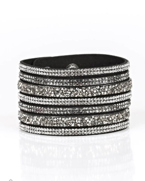 Rebellious Shine ~ Black Bracelet