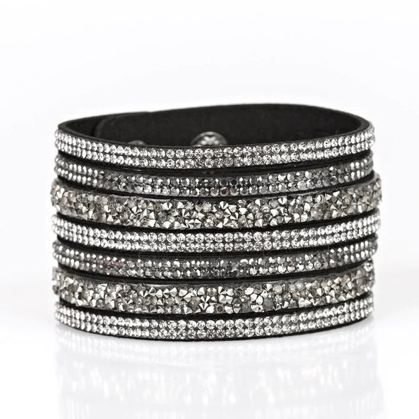 Rebellious Shine ~ Black Bracelet