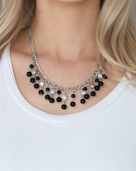 Regal Refinement ~ Black Necklace