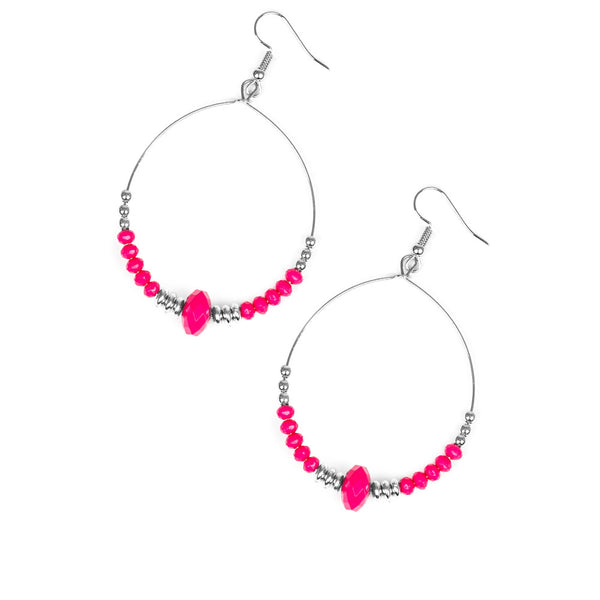 Retro Rural ~ Pink Earrings