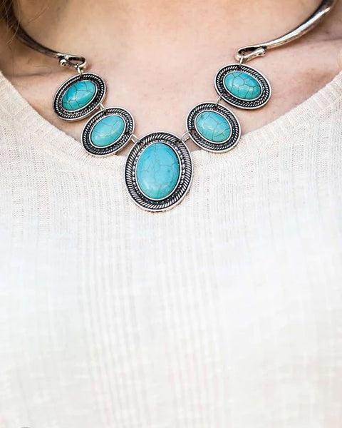 River Ride ~ Blue Necklace