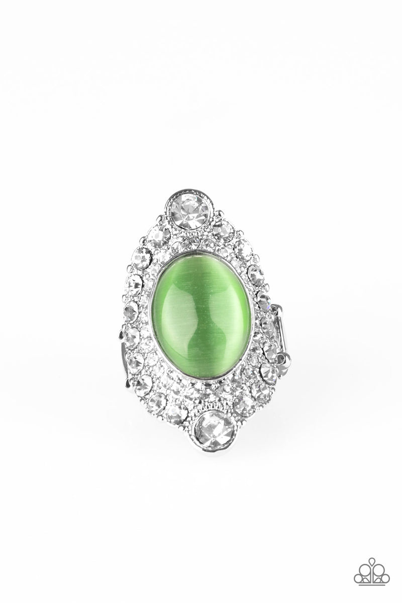 Riviera Royalty ~ Green Ring