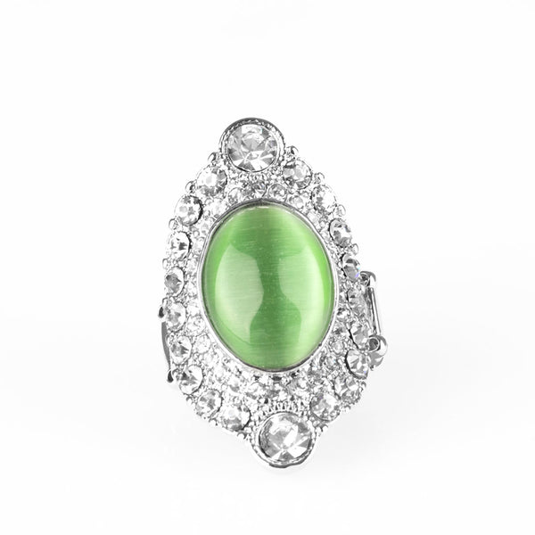 Riviera Royalty ~ Green Ring