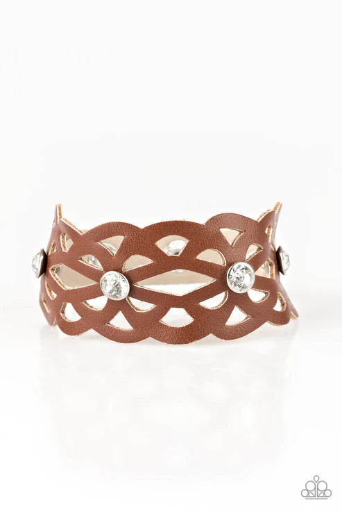 Runaway Radiance ~ Brown Urban Bracelet