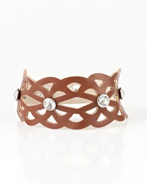 Runaway Radiance ~ Brown Urban Bracelet