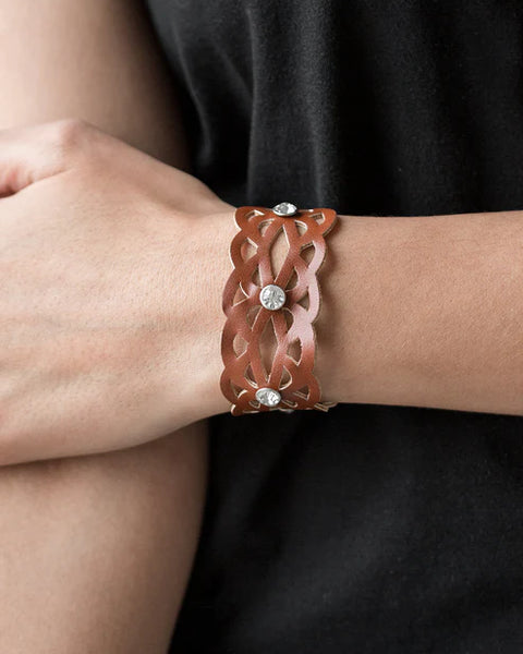 Runaway Radiance ~ Brown Urban Bracelet