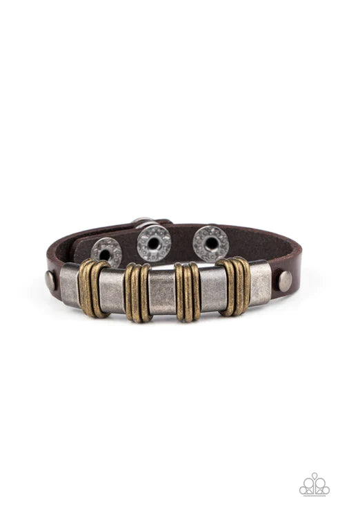 Rural Explorer ~ Brown Bracelet