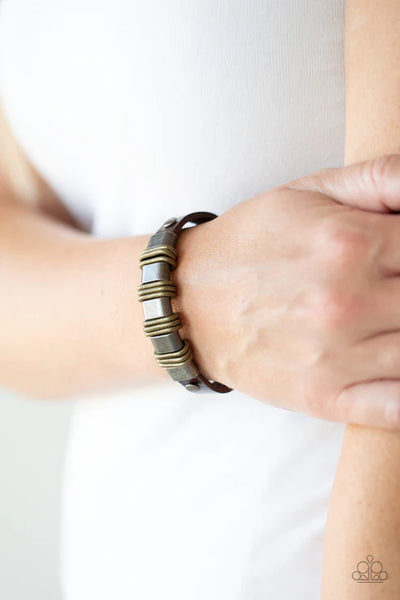 Rural Explorer ~ Brown Bracelet