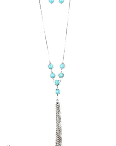 Rural Heiress ~ Blue Necklace