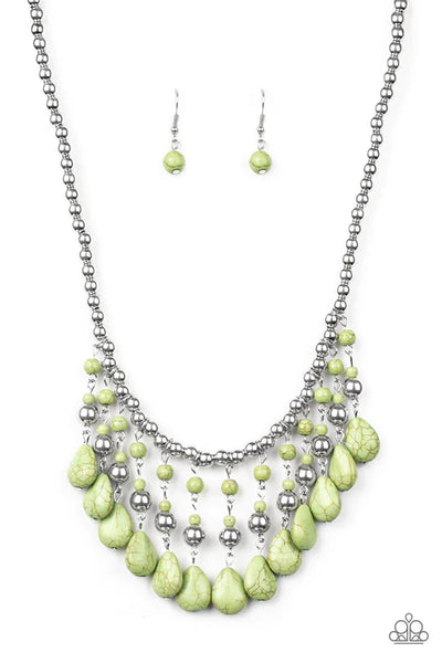 Rural Revival ~ Green Necklace