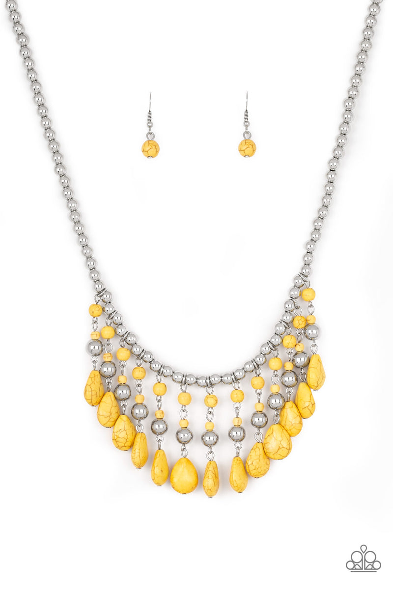 Rural Revival ~ Yellow Necklace