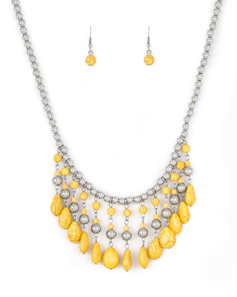 Rural Revival ~ Yellow Necklace