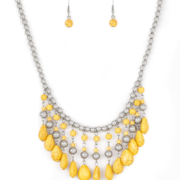 Rural Revival ~ Yellow Necklace