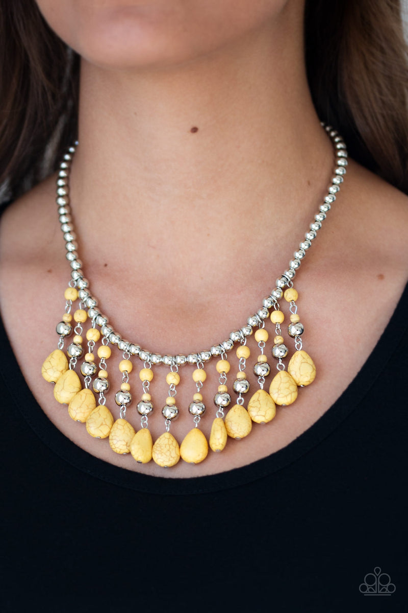 Rural Revival ~ Yellow Necklace