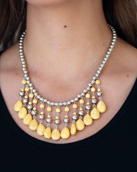 Rural Revival ~ Yellow Necklace