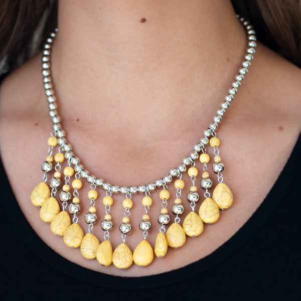 Rural Revival ~ Yellow Necklace