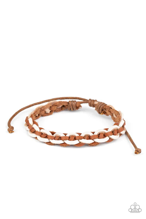 Rural Rules ~ Brown Bracelet