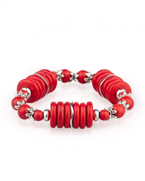 Sagebrush Serenade ~ Red Bracelet