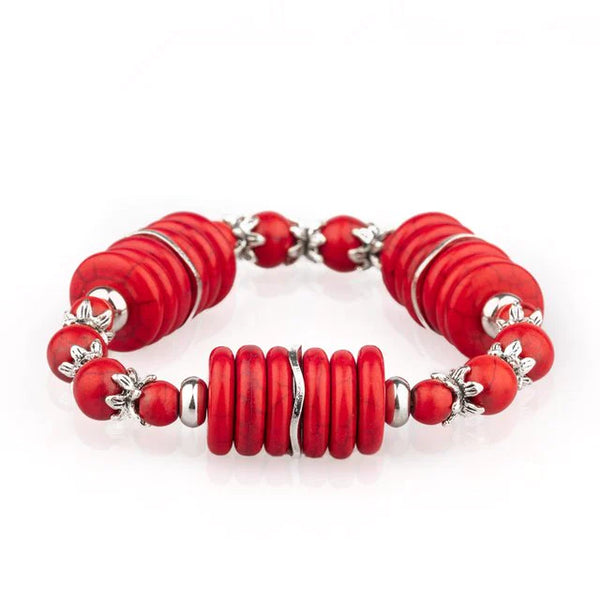 Sagebrush Serenade ~ Red Bracelet