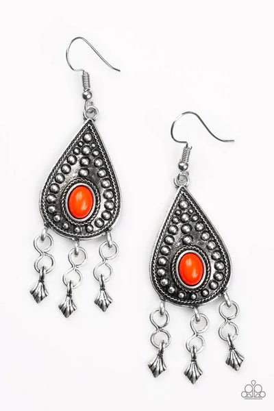 Sahara Song ~ Red Earrings