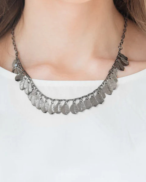 Sail Across The Sky ~ Black Necklace