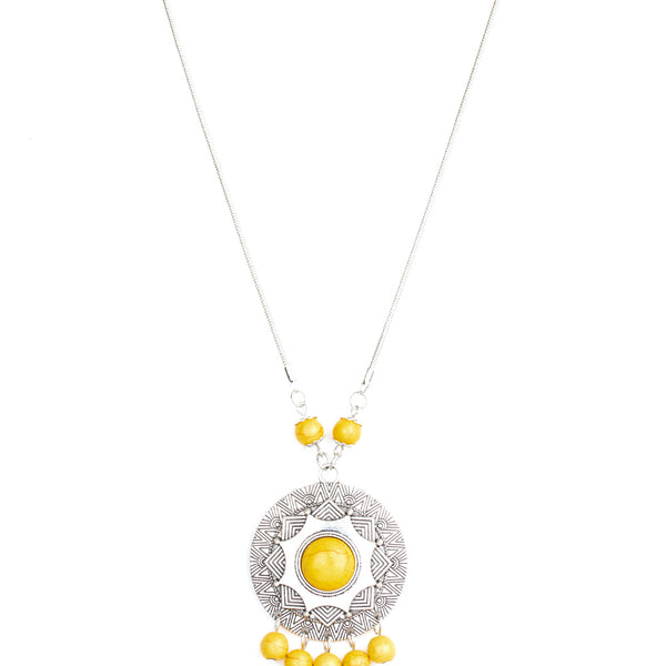 Santa Fe Garden ~ Yellow Necklace