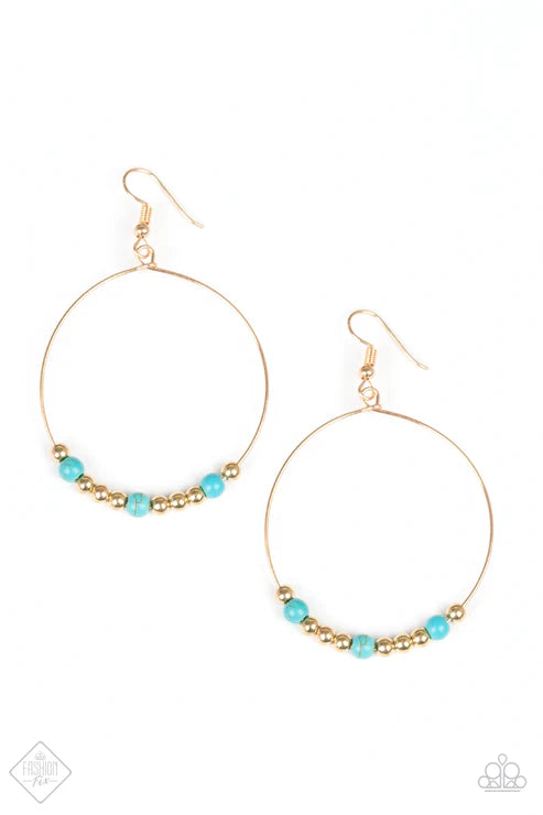 Say A Little PRAIRIE ~ Gold Earrings