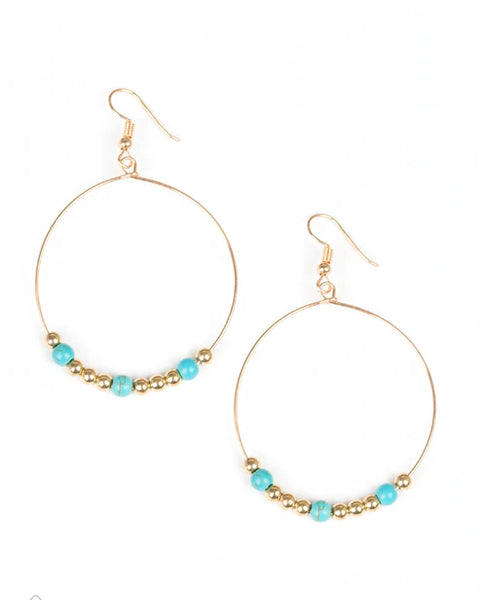 Say A Little PRAIRIE ~ Gold Earrings