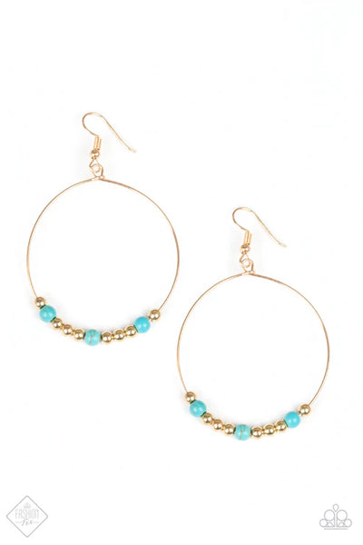 Say A Little PRAIRIE ~ Gold Earrings