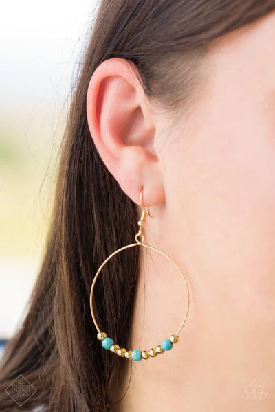 Say A Little PRAIRIE ~ Gold Earrings