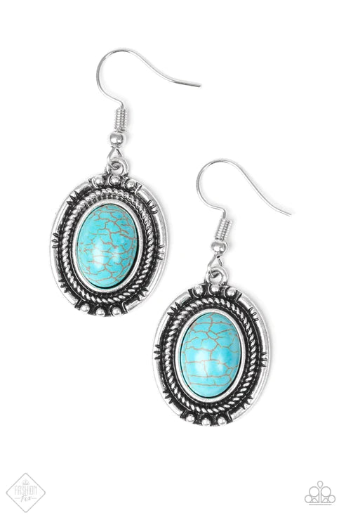 Shifting Sands ~ Blue Earrings