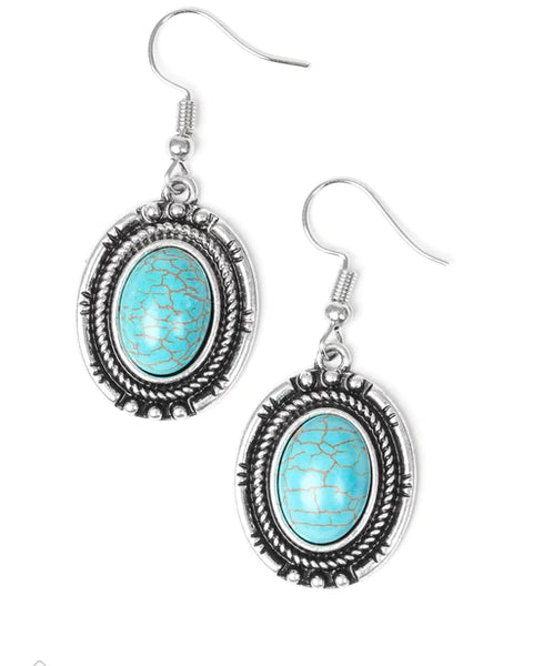 Shifting Sands ~ Blue Earrings