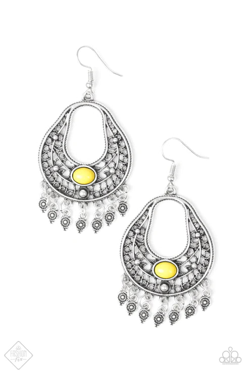 Shoreside Social ~ Yellow Earrings