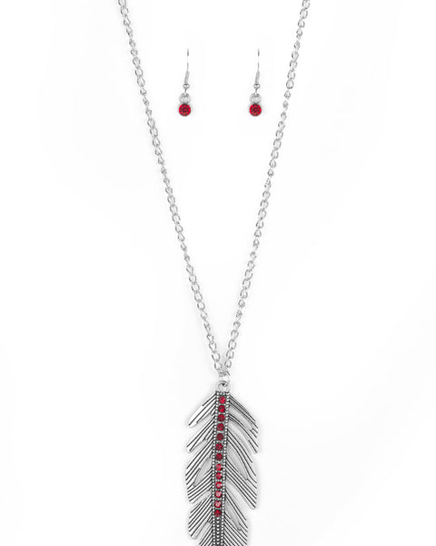 Sky Quest ~ Red Necklace